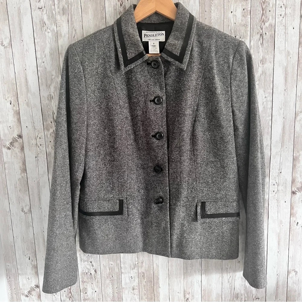 Vintage Pendleton Tweed Wool Blazer
